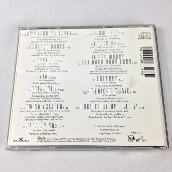 The Pointer Sisters - Greatest Hits - 1997 - CD - Used - Picture 2 of 3